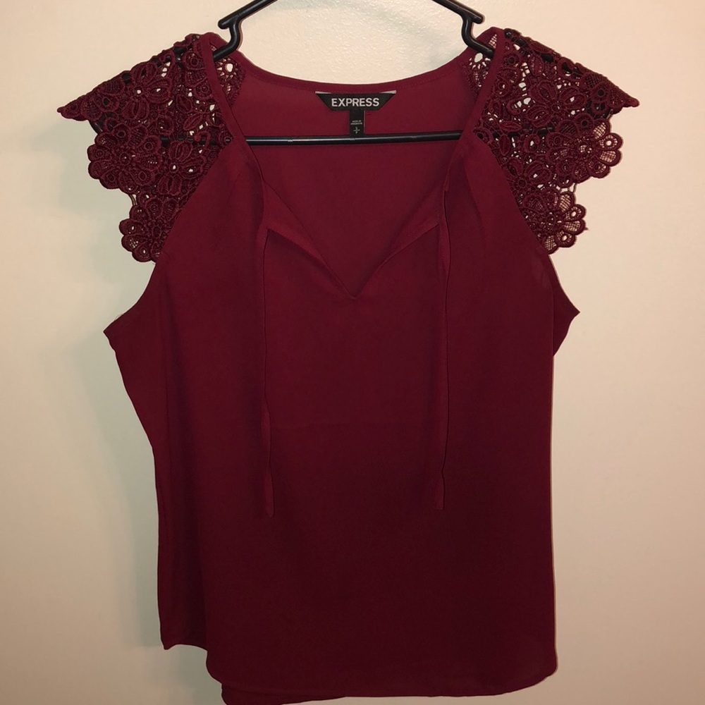 Burgundy Top